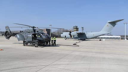 Luftwaffe testet den A400M als Tankstelle am Boden