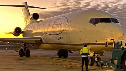 Eine Boeing 727 als Flotten-Neuzugang