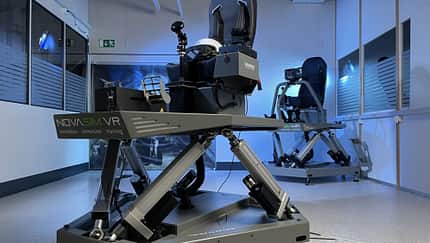 Brunners Novasim VR wurde nun auch an Airbus für Tests und Training auf dem Eurofighter verkauft.