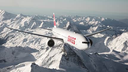 Boeing 777 der SWISS.