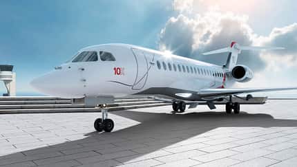 Die Dassault Falcon 10X wurde am 6. Mai 2021 offiziell vorgestellt.