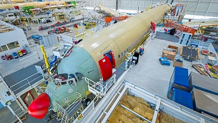 Problemfälle Russland und Katar bremsen die A350 aus