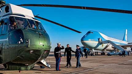Flugzeuge und Hubschrauber des US-Präsidenten