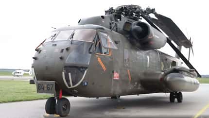 Das Hubschraubergeschwader 64 hat die ersten CH-53GS Obs erhalten.