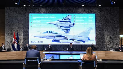 Kroatien hat sich für den Kauf von zwölf gebrauchten Rafale im Wert von einer Milliarde Euro entschieden.