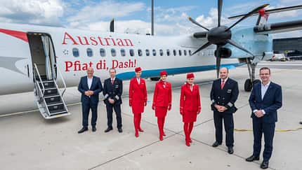 Die letzte Dash 8 verlässt die Austrian-Flotte