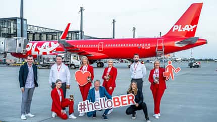 Play aus Island fliegt auch den BER in Berlin an. 