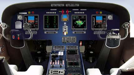 Dornier Do 228NG Cockpit.