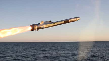 Naval Strike Missile (NSM) von Kongsberg.