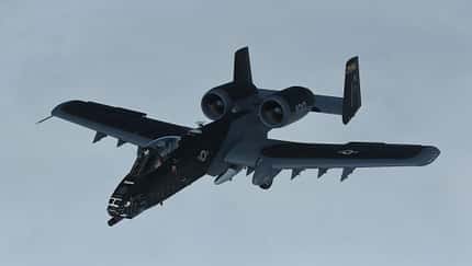 Black A-10,A-10 Thunderbolt II,122nd Fighter Wing,Indiana Air National Guard,Air National Guard Stealthy Indiana ANG Blacksnake A-10