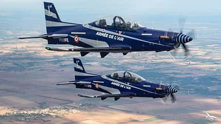 Die französischen Luftstreitkräfte haben weitere Pilatus PC-21-Trainer bestellt.