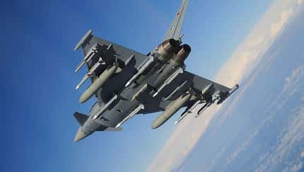 Die Eurofighter der Luftwaffe werden mit der Meteor-Luft-Luft-Lenkwaffe ausgerüstet.