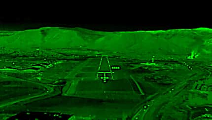 Enhanced-Vision-Sensor von Collins für A320