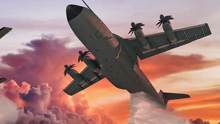 Der Airbus A400M soll zum Löschbomber werden