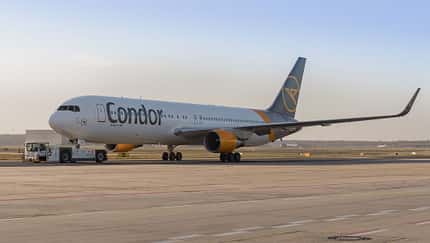 Condor fliegt mit der Boeing 767-300 wieder von Frankfurt nach Toronto und Halifax.