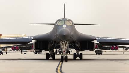 Die B-1B Lancer mit der USAF-Seriennumer 85-0074 war die aktuell letzte, die auf der Davis-Monthan AFB eingelagert wird. 