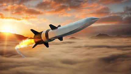 Rayhteon/Norhtrop Grumman HAWC, entwickelt im Auftrag der DARPA.