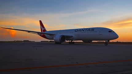 Qantas flog mit einer Boeing 787-9 nonstop von Buenos Aires nach Darwin.