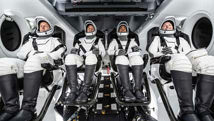 Auftakt für die Mission „Cosmic Kiss“