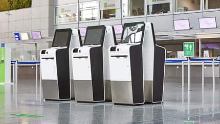 Neue Check-in-Automaten für Frankfurt