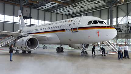 „Open Skies“-A319 wird zur Corona-Intensivstation