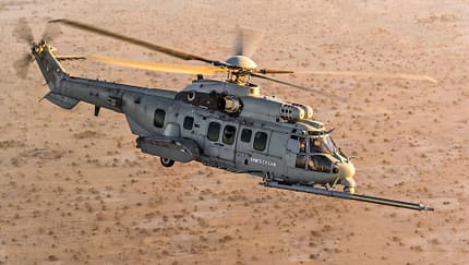 Airbus Helicopters H225 Caracal. 