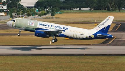 Hier kommt der welterste A320-Frachter