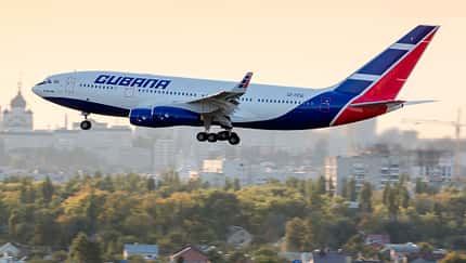 Die (derzeit) einzige Il-96 im Passagierdienst