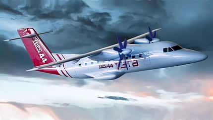 Uraler Zivilflugzeugwerk TWRS-44.