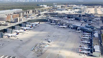 Flughafen Frankfurt.