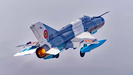 Die Uhr läuft ab für Rumäniens letzte MiG-21