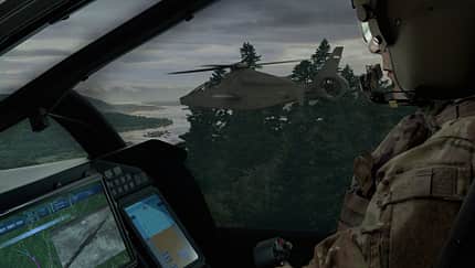 Blick ins Heli-Cockpit der Zukunft