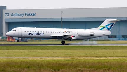 Deutschlands letzte Fokker 100 reist nach Down Under