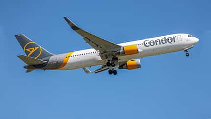 Boeing 767-300 der Condor.