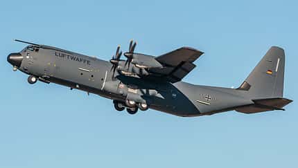 Lockheed Martin C-130J-30 der Luftwaffe.