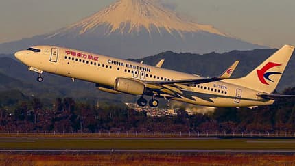 Boeing 737-800 von China Eastern.