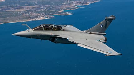 Dassault Rafale der griechischen Luftstreitkräfte.