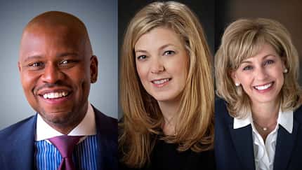 Boeing: Ted Colbert, Stepahnie Pope und Leeanne Caret.
