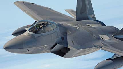Hickam F-22 Arrival