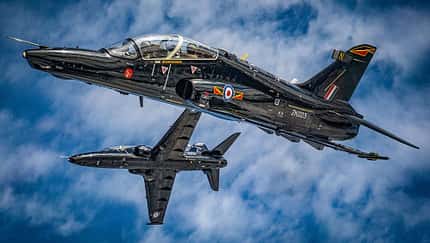 BAE Systems Hawk T2 Trainer der Royal Air Force.