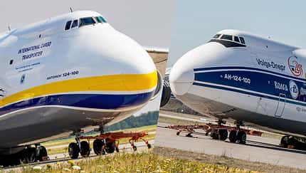 Wo russische & ukrainische Antonows beisammen parken