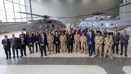 Die NH90 NFH für Katar werden bei Leonardo in Italien gebaut.