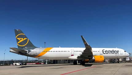 Condor fliegt im Sommer wieder von Wien zu Touristeninseln im Mittelmeer.