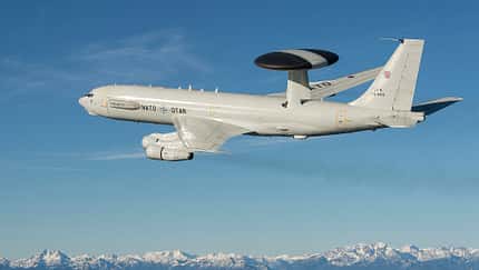 NATO AWACS DRAGON FIRST FLIGHT