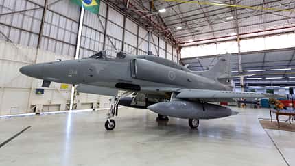 AF-1 Skyhawk der brasilianischen Marine.
