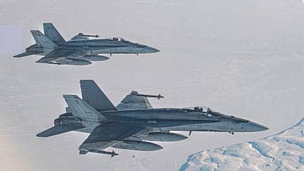 Kanadas buntgemischte Militärflotte 