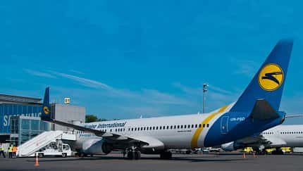 Boeing 737-800 der Ukraine International Airlines.
