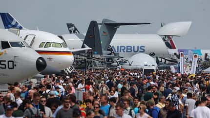 ILA 2022 in Berlin am Publikums-Samstag.