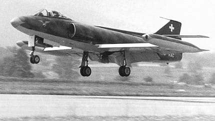 Der Kampfjet vom Bodensee