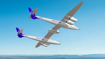 Aurora baut Trägerflugzeuge für Virgin Galactic